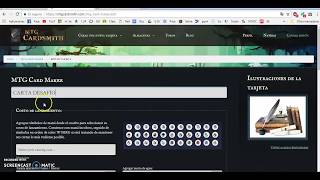 Creación de cartas personalizadas con MTG CardsMith  Tutorial [upl. by Esten79]