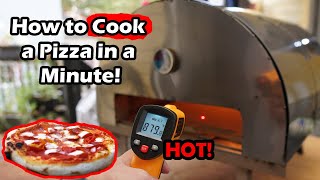 How to Make a Portable Pizza Oven Version 30  Neapolitan Pizza [upl. by Maiga]