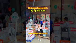 Christmas Bodega Sale Ng Appliances  Lahat Bumaba Ang Presyo [upl. by Hylan]