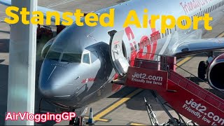 Stansted Airport Plane Spotting to Menorca Spain 🇪🇸 AirvloggingGP [upl. by Aube89]