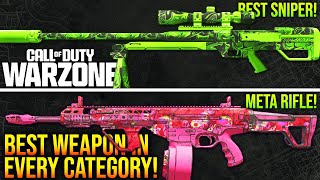 WARZONE New BEST META LOADOUT In EVERY WEAPON CATEGORY WARZONE META [upl. by Iatnwahs]