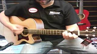 Crazytrainmusic Tanglewood TW155ST Demo [upl. by Tnias745]