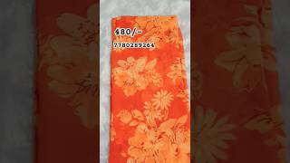 Branded georgettes 🥰🥰 fashion georgatttesaree onlineshopping branded [upl. by Ltsyrk]