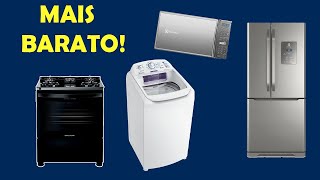 MELHORES SITES PARA COMPRAR ELETRODOMÉSTICOS MAIS BARATOS LAVADORAS GELADEIRAS E MAIS ATUALIZADO [upl. by Muna712]