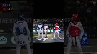 Taekwondo match viralvideo shortvideo virelshorts [upl. by Hsetim]