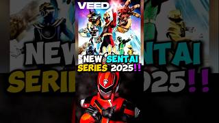 New Sentai Series 2025 supersentaiseries powerrangers redranger shorts gozyuger powerrangerspd [upl. by Nnaasil]