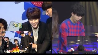 Best reaction Scared Kyuhyun vs Yesung  Extra EngEsp [upl. by Cherrita140]