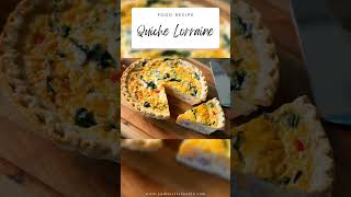 Quiche Lorraine  YumTastic Foodie [upl. by Mohandis]