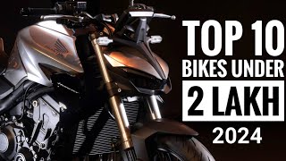 2024 Top 10 Best Bikes Under 2 Lakh OnRoad💥Best Bikes In IndiaNew Launched BikesEpic Autos Tamil [upl. by Bertero99]