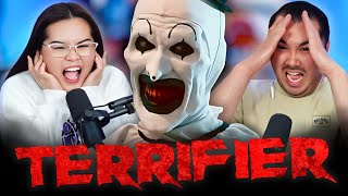 TERRIFIER 2016 MOVIE REACTION First Time Watching  David Howard Thornton  Art The Clown [upl. by Germaun]