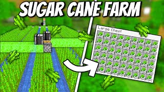 Sugar Cane Farm  2000 Per Hour  Minecraft 121 Tutorial [upl. by Erlandson]