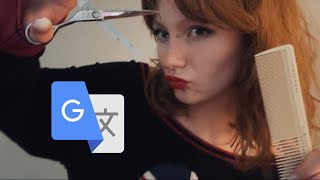 asmr ✂️ girl with broken english gives you a haircut ✂️ roleplay  heavy accent  snips soft spoken [upl. by Moselle999]