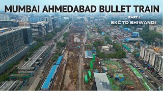 Mumbais Bullet Train REVOLUTION  Mumbai Ahmedabad Bullet Train Progress  Part I  BKC To Bhiwandi [upl. by Danita]