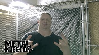 11 Questions With Corpsegrinder of Cannibal Corpse  Metal Injection [upl. by Nehtiek]