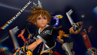 All Kingdom Hearts 2 Keyblades Ranked From Worst To Best [upl. by Egiedan]