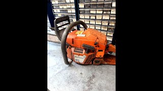 Husqvarna Chainsaw Was Hard To Pull Over  Was An Easy Fix shorts [upl. by Ot]