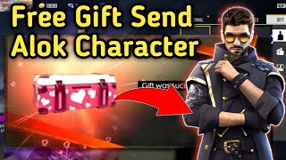 How to send free all Gifts in your free fire account  I send Alok Character for all with 2020 trick [upl. by Eanej806]