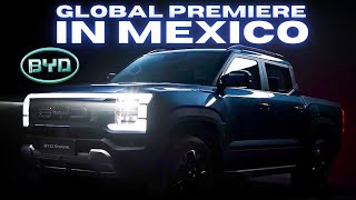 BYD Shark Pickup Truck Set for Global Premiere in Mexico on May 14 [upl. by Dubois]