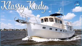 KadeyKrogen 48 North Sea – KLASSY KADY – Trawler Tour [upl. by Nashbar267]