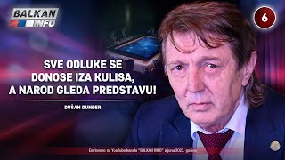 INTERVJU Dušan Dunđer  Sve odluke se donose iza kulisa narod samo gleda predstavu 1062023 [upl. by Rosella51]