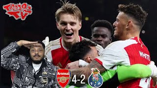 Arsenal 10 Porto 42 Penalties  Troopz Match Reaction  DAVID RAYAS ONE OF US NOW [upl. by Frodine125]