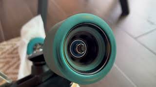 Freebord 83 G3 not R with new bearings Oxelo BR500 [upl. by Galer313]