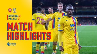 Arsenal v Crystal Palace  Match Highlights [upl. by Nodyarg]