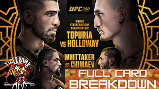 UFC 308  Topuria vs Holloway Full Card Breakdown amp Predictions Halloween Edition [upl. by Christopher]