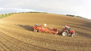 Reekie potato harvester in Northumberland [upl. by Cristiona]