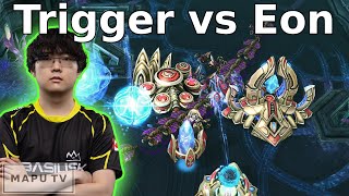 DRONES  Trigger vs Eon  Bo3  StarCraft 2 [upl. by Eibo]