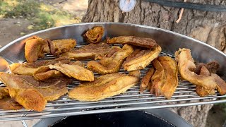 Gustan chicharrón de puerco Mariskero lo preparo así en el árbol [upl. by Yellehs]