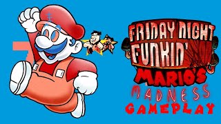 Snokido Friday Night Funkin Mario Madness v2 nourishing blood [upl. by Bright]