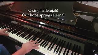 Christ Our Hope in Life and Death Piano Instrumental spontaneous originally by Getty and others [upl. by Drucill]