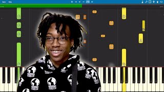 Lil Tecca  Shots  Piano Tutorial [upl. by Aicerg618]