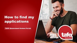 TAFE Queensland Student Portal  How to find my application [upl. by Wehttam]