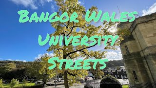 Bangor Wales Streets  Bangor University  Splendid Greenery Bangor Gwynedd study river rain [upl. by Yeltnarb]