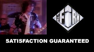 The Firm  Satisfaction Guaranteed promo video Jimmy Page amp Paul Rodgers [upl. by Ferrell]