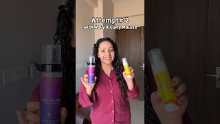 How to use mousse on curly hair amp wavy hair  Mousse for volume  Curlvana Mousse  Sugarboo Mousse [upl. by Tien]