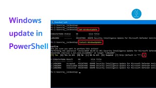 Windows Update in PowerShell เป็นวิธีที่ Error น้อยที่สุด [upl. by Lemyt920]