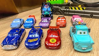 Looking for Disney Pixar Cars On the Rocky Road  Lightning McQueen Mater Dinoco McQueen Mack [upl. by Elletsyrk]