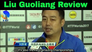 Liu Guoliang comments final match Ma Long vs Fan Zhendong [upl. by Macswan]