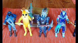 Fortnite Skins Figures  22 Figures 18 Unique [upl. by Hsetim231]