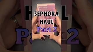 SEPHORA HAUL Part 2 RARE Beauty Gift Set Fenty Skin Care Dr Idriss makeup Beauty skincare [upl. by Adlecirg]