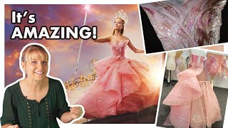 Inside the Wicked Dress  Glindas Bubble Costume Breakdown [upl. by Kevin]