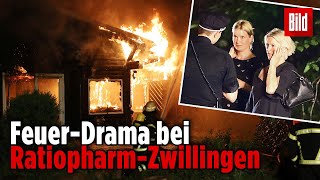 Hamburger Villa in Flammen RatiopharmZwillinge verlieren LuxusHeim [upl. by Severin]