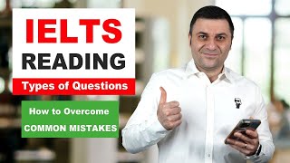 IELTS Academic Reading Question Types [upl. by Nirej475]