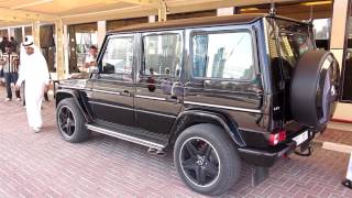 G63 AMG V8 Biturbo MercedesBenz of Sheikh Mohammeds son Sheikh Hamdan سيارة حاكم دبي [upl. by Dorry61]