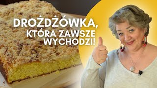 DROŻDŻÓWKA DLA LENIUCHÓW  najprostszy przepis który zawsze wychodzi [upl. by Tri]