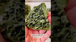 Have ever seed epidote and quartz together epidote healingstones quartz healingcrystals gems [upl. by Gunar]