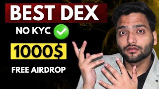 Best Crypto Exchange 2024 DEX  Crypto Exchange Without Kyc [upl. by Oisorbma]